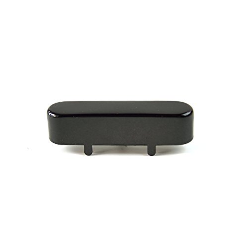 Standard Size Tele Style Metal Neck Pickup Cover,Premium Gloss Black #TOP4