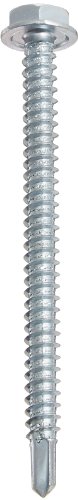 Tornillo autoperforante acero zinc hexagonal 2.5 pulg x50 miniatura 2