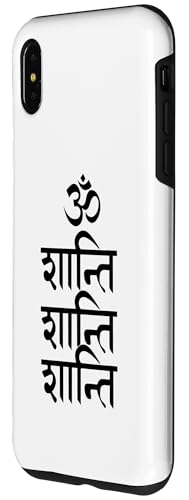 Coque pour iPhone XS Max Om Shanti – vue 2