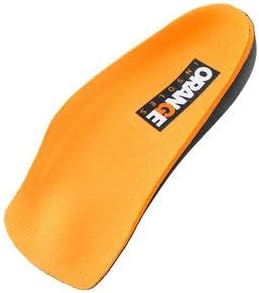 Orange Insoles B 3/4 Fits Men's Shoe 6-7, Women's 7.5-8.5