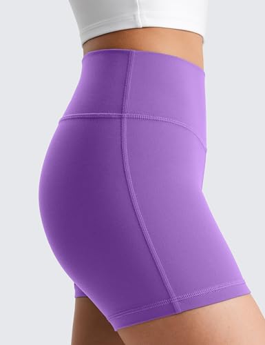 Image of CRZ YOGA Girls Butterluxe Biker Shorts | Extremely Soft, Gentle Compression, Dance, Athletic, High Waisted, for Teen