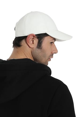 Image of Genuine Leather Unisex Baseball Cap