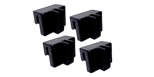 Black Plastic File Hanger Clips 4/pk #9000