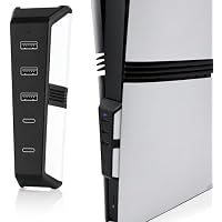 Hub USB para consola PS5 Pro, adaptador de expansión USB de 5