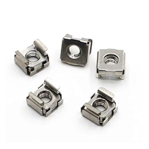 Seider SEIDER Edelstahl Käfigmutter M6 5pcs