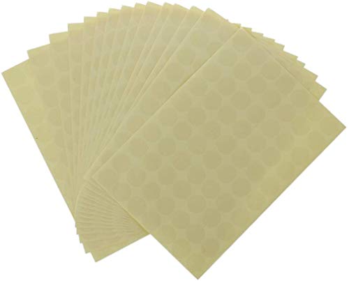 Hotportgift 1050 Crystal Clear Round Stickers 19mm Stick Adhesive Seal Label