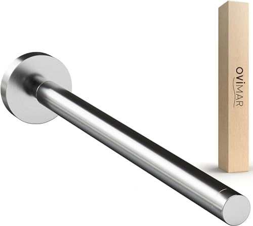 Barre de serviette télescopique Lyngvig double pour coller