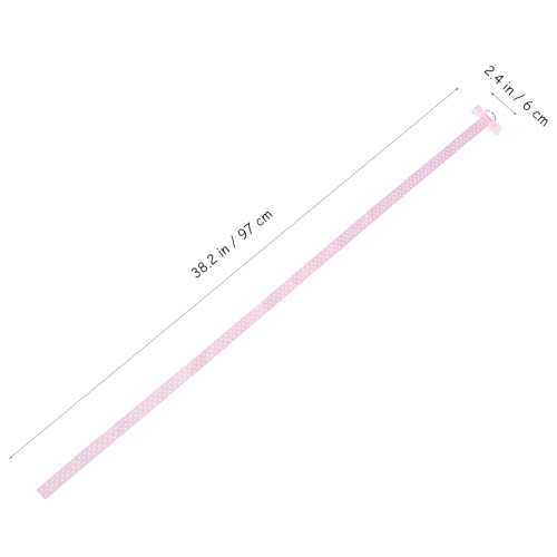 LOGOFUN 6PCS DIY Butterfly Hair Bow and Clip Organizer Wall Hanging Decoration for Girls Nursery Room Storage Supplies - Pink