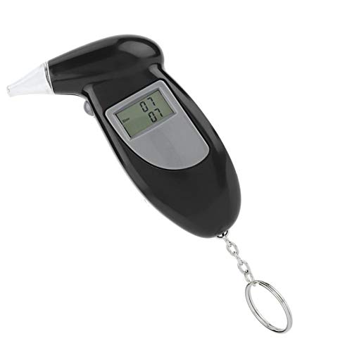 Evgatsauto Alcohol Tester, Digital Lcd Screen Alcohol Breath Tester Portable Keychain Breath Analyzer thumb #2