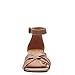 Clarks Women's Fashion Wedge Sandal, Praline Leather, 9