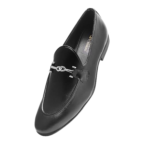 Image of Rosetto Romero Command Classic Dress Penny Loafers For Men