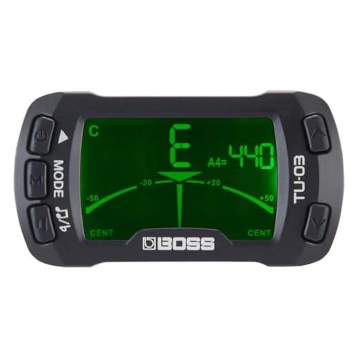 BOSS TU-03, Afinador y metrónomo de pinza