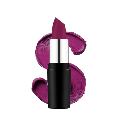 Image of Swiss Beauty Pure Matte Creamy Lipstick | Non-drying, Highly pigmented Lipstick | Shade- Burgundy, 3.8gm|