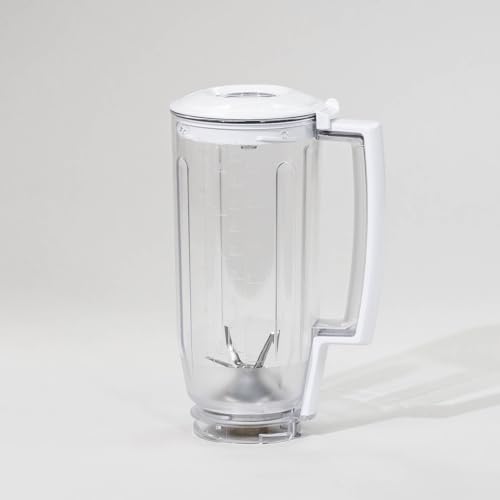 Image of Bosch Blender Bundle - White Universal Plus Mixer, Dough Hook Extender, and Blender