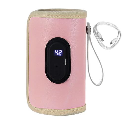 高速ボトルウォーマー ? ポータブルミルクウォーマー LCDディスプレイ付き | 正確な温度制御 牛乳を温めるボトルウォーマー 自宅用 母乳 家族旅行 Koranuly