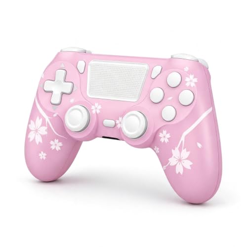 Image of Puiseno Wireless Controller for P4 /Slim /Pro Console /PC with 3.5mm Audio Jack Headphone and USB-C Cable
