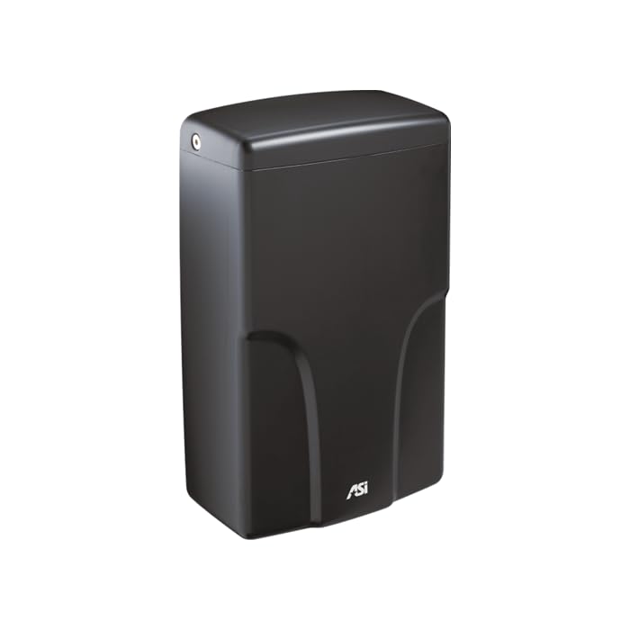 Prestige Distribution ASI 0196 Turbo-Pro™ - Automatic High Speed Hand Dryer (120V), Surface Mounted ADA (Matte Black)