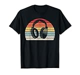 Photo Gallery cuffie vintage retrò amante della musica produttore dj regalo maglietta Photo Gallery cuffie vintage retrò amante della musica produttore dj regalo maglietta