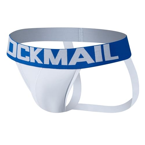 JOCKMAIL Men's Jockstrap Underwear Athletic Supporte Mens Jockstrap Underwear 3 Pack4