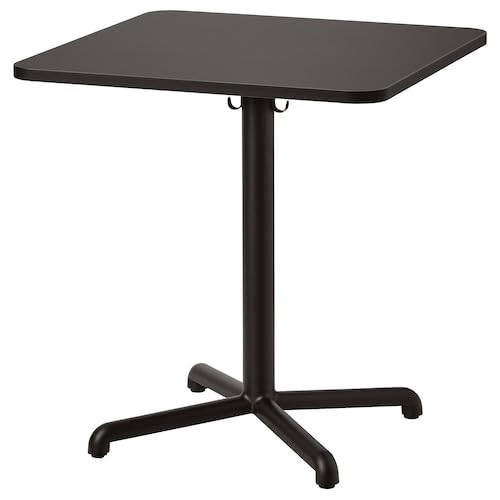 IKEA　STENSELE 　丸テーブル　※手渡しのみ STENSELE ステーンセレ テーブル, チャコール/チャコール, 70 cm