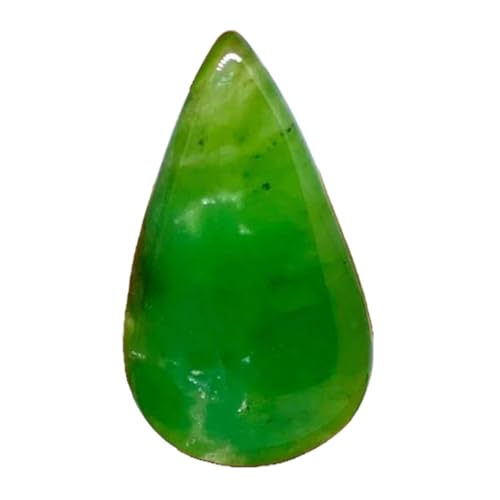 Cabochon en chrysoprase naturelle de 36x20mm pour concevoir un collier unique