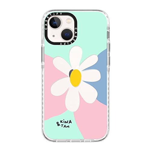 CASETiFY �C���p�N�g�P�[�X iPhone 13 Mini - Wallflower - �N���A �t���X�g