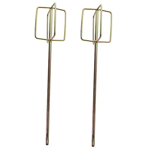 Mipcase 2 Pack Oil Paint Mixing Rods Concrete Stirrers for Drill Electric Drill Mixing Sticks Cement Sticks