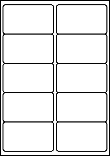 SmithPackaging A4 Self Adhesive Address 1000 Labels, 99.1 mm Length x 57 mm Width