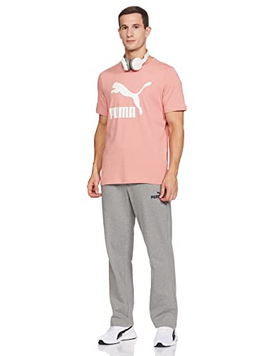 Image of Puma Men's Solid Regular T-Shirt (53008924 Rosette 3XL)