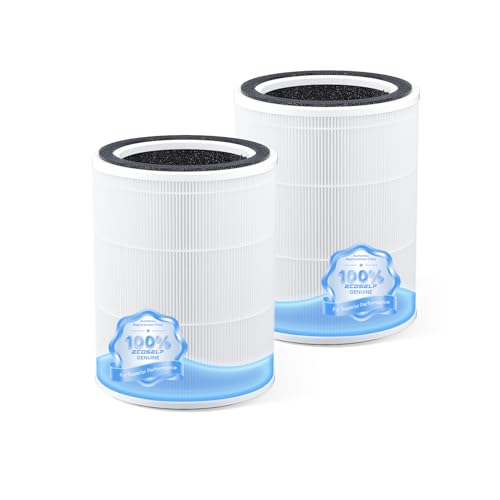 Image of Original Replacement Filter for HAP609 Air Purifier - Efficiently Removes Dust Pollen Smoke and Pet Dander - Keeps Your Home Air Fresh and Clean, 2 Pcak, White