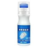 Detergente Per Scarpe Bianche - Sbiancante Per Scarpe Da Tennis, Detergente Per Schiuma Da 100 Ml,Lucidante Per Tela In Pelle, Spray Per Calzature Sportive | Detergentee Per Scarpee Bianche Senza Acq