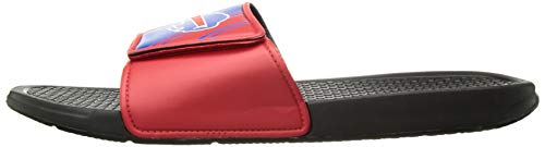Image of FOCO mens NFL Team Logo Legacy Sport Slide Sandals