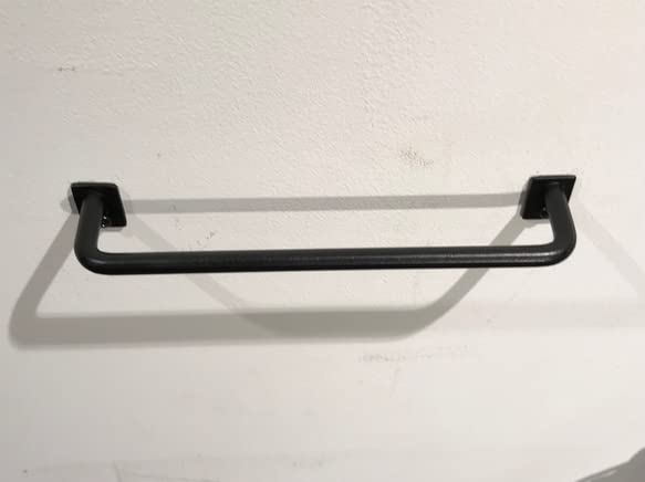 Amazon｜C.RAFT アイアンバー 20cm タオルハンガー 洋服掛け