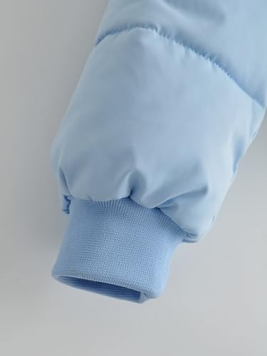 Chic Light Gray Cropped Quilted Puffer Jacket for Women – Perfect Winter Companion! - Image 8