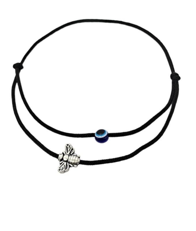 Aksvita thread anklet for woman oxidised trending charms evil eye anklet Latest Trend butter fly Charms Black Thread Adjustable Anklet (Payal) for Women and Girls(pack of 1) (B0C9QF44JQ) Amazon Price History, Amazon Price Tracker