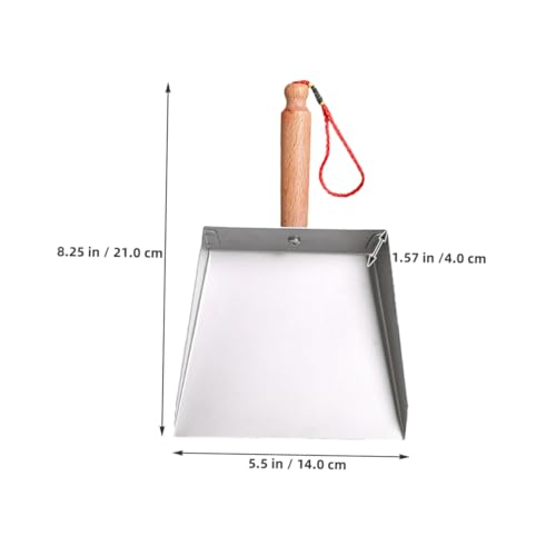 COLLBATH Mini Kehrschaufel Aus Metall Robuste Schaufel Für Schreibtisch Und Küche Breite Reinigungshilfe Für Zuhause Und Auto – Bild 3