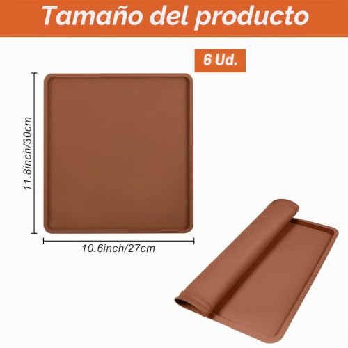 Esteras deshidratadoras con reborde que evitan derrames de puré de frutas 3