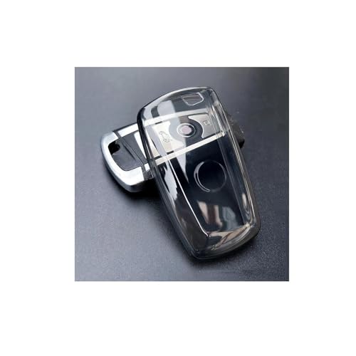 Coque clé voiture anti-choc en TPU noir pour Séries 1 3 5 7 X3 X5 F30 F10 protection