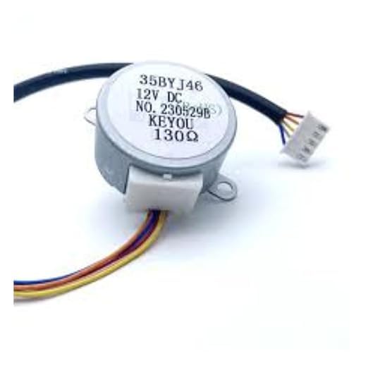 Bihariji Electronics Stepper Motor 35BYJ46-1347, 12V DC, High Torque, for Arduino, Robotics, 3D Printers, Plastic 1