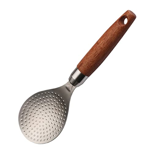 GRIRIW Rice Paddle for Kitchen Table Centerpieces Stainless Steel Rice Scooper Spoon
