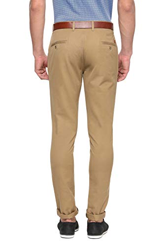 Image of Van Heusen Men's Mid Rise Slim Casual Trousers