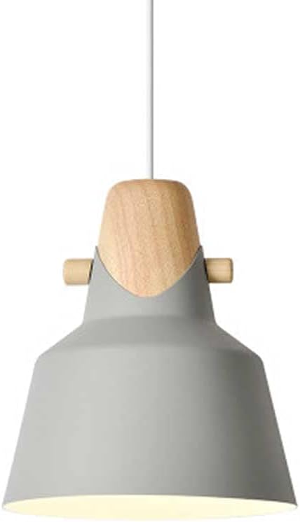 Chandelier, Minimalist Personality Chandelier Metal Bedside Chandelier Bar Counter Simple Pendant Lamp Wooden Office Showroom Ceiling Hanging Light Cafe Color Nordic Style Restaurant Small Chandelier