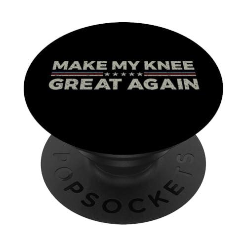 Vintage Hacer Mi Rodilla Grande De Nuevo Gracioso Cirugía Recuperación PopSockets PopGrip Adhesivo