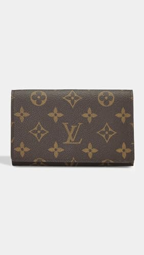 WHAT GOES AROUND COMES AROUND Women's Pre-Loved Louis Vuitton Monogram Tresor Wallet, Brown, One Size2