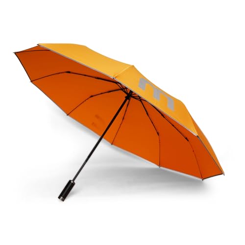 Image of MOKOBARA The Em City Umbrella UV Protection Unisex Auto Open and Close Umbrella Use for Rain, Monsoon, Sunlight, Windproof Automatic Umbrella for Men and Women | Travel Sleeve, Cover (Crypto, Regular)