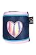 HKM Funny Horses Hearts Fleecebandagen Dunkelblau 150 cm