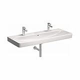 GARANTIE: 2 JAHRE KERAMAG KOLO KERAMIK WASCHBECKEN WEISS 120 CM 035501