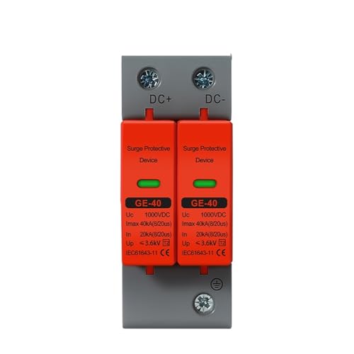Dispositif de protection contre les surtensions DC 1000V 2P pour maison