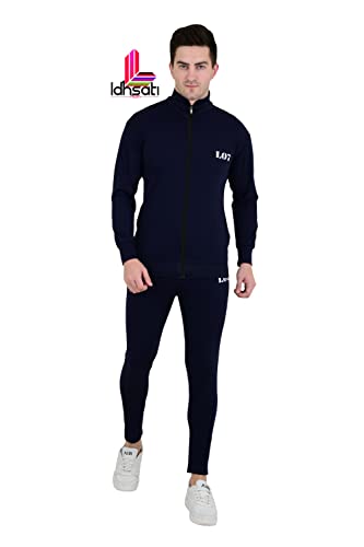 Image of Men's Winter Zipper Sports Four Way Nylon Lycra Track Suit Set, Men's Volleyball Track Suit, Men's Team Handball Tracksuit, Men Tennis Track Suit