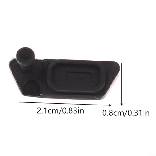 Accesorio inferior Garmin Edge 530 sello de puerto USB en silicona flexible negra 5